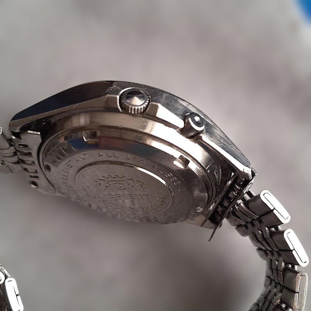 R*3様 自動巻き腕時計オリエントハイエースジャガーフォーカス21石　中古稼働品