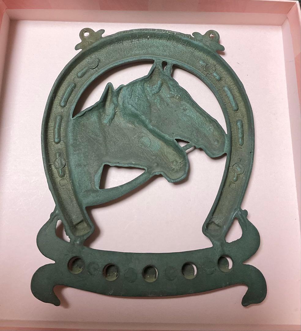 ヴィンテージの馬蹄（horseshoe）型壁掛け