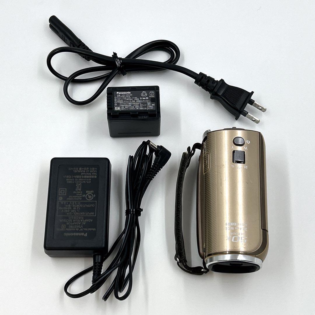 Panasonic パナソニックHC-V300M ビデオカメラ 本体 ゴールド