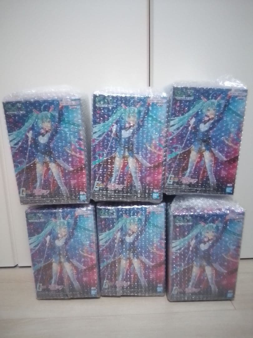 ガンダムミク　バンブレストエボルブBANPRESTO EVOLVE　6体セット