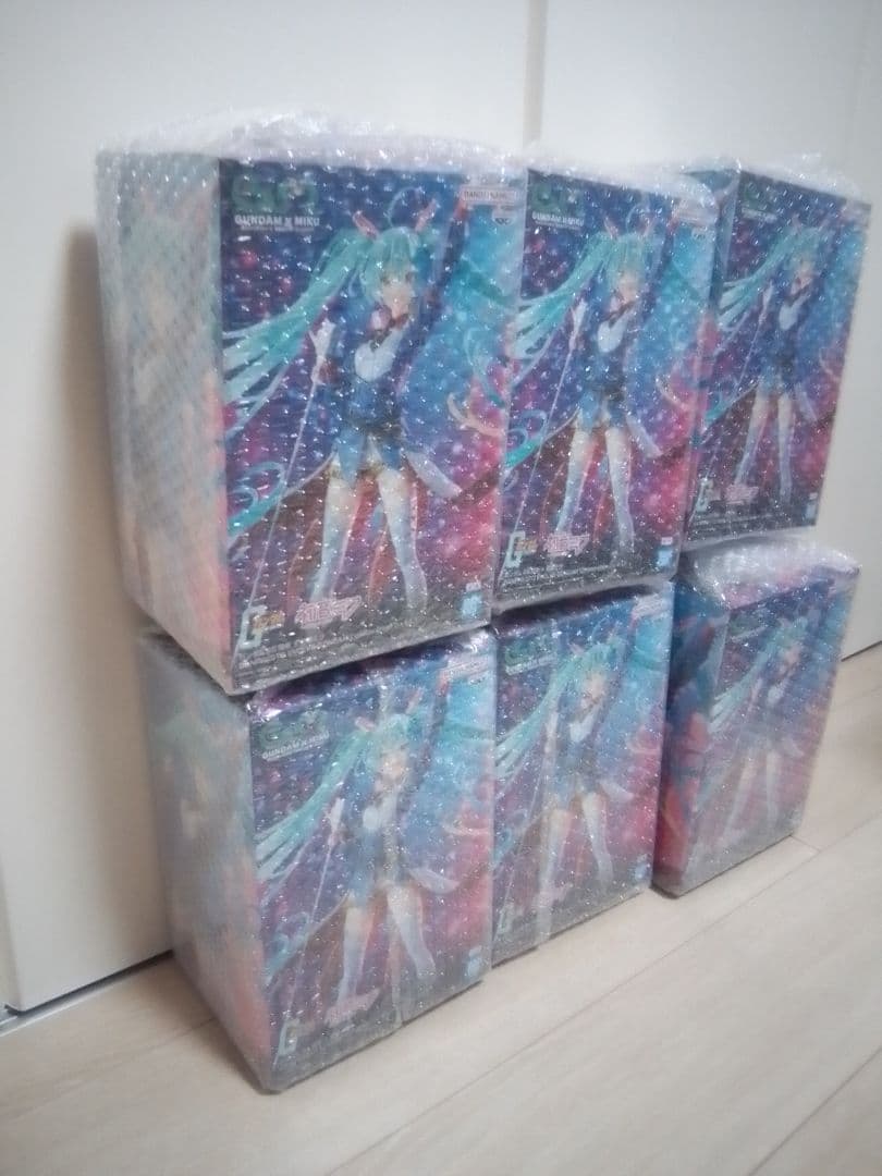 ガンダムミク　バンブレストエボルブBANPRESTO EVOLVE　6体セット