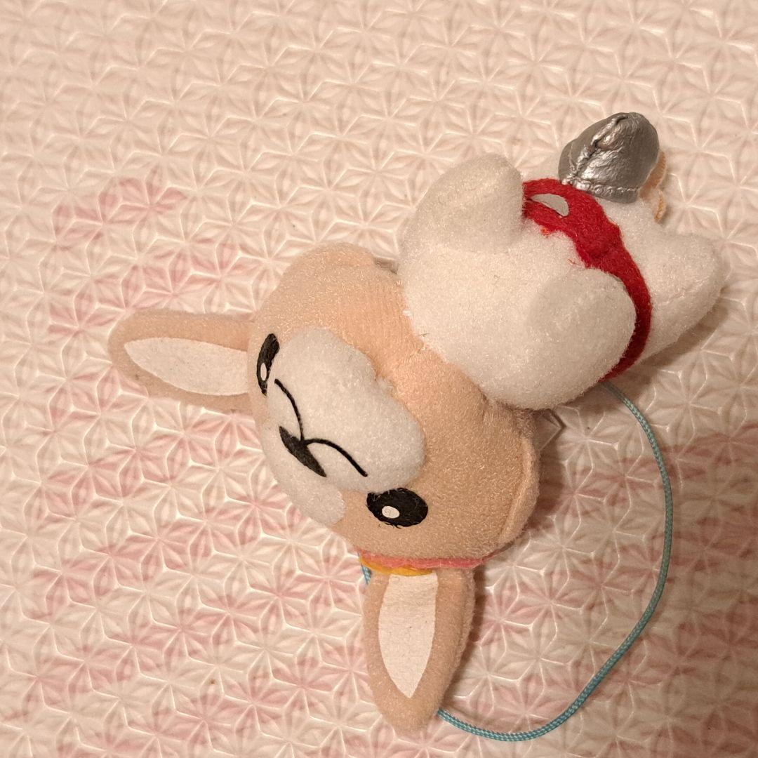 トホホな犬のぬいぐるみマスコットストラップ　チワワ　シュポンコ　激レア