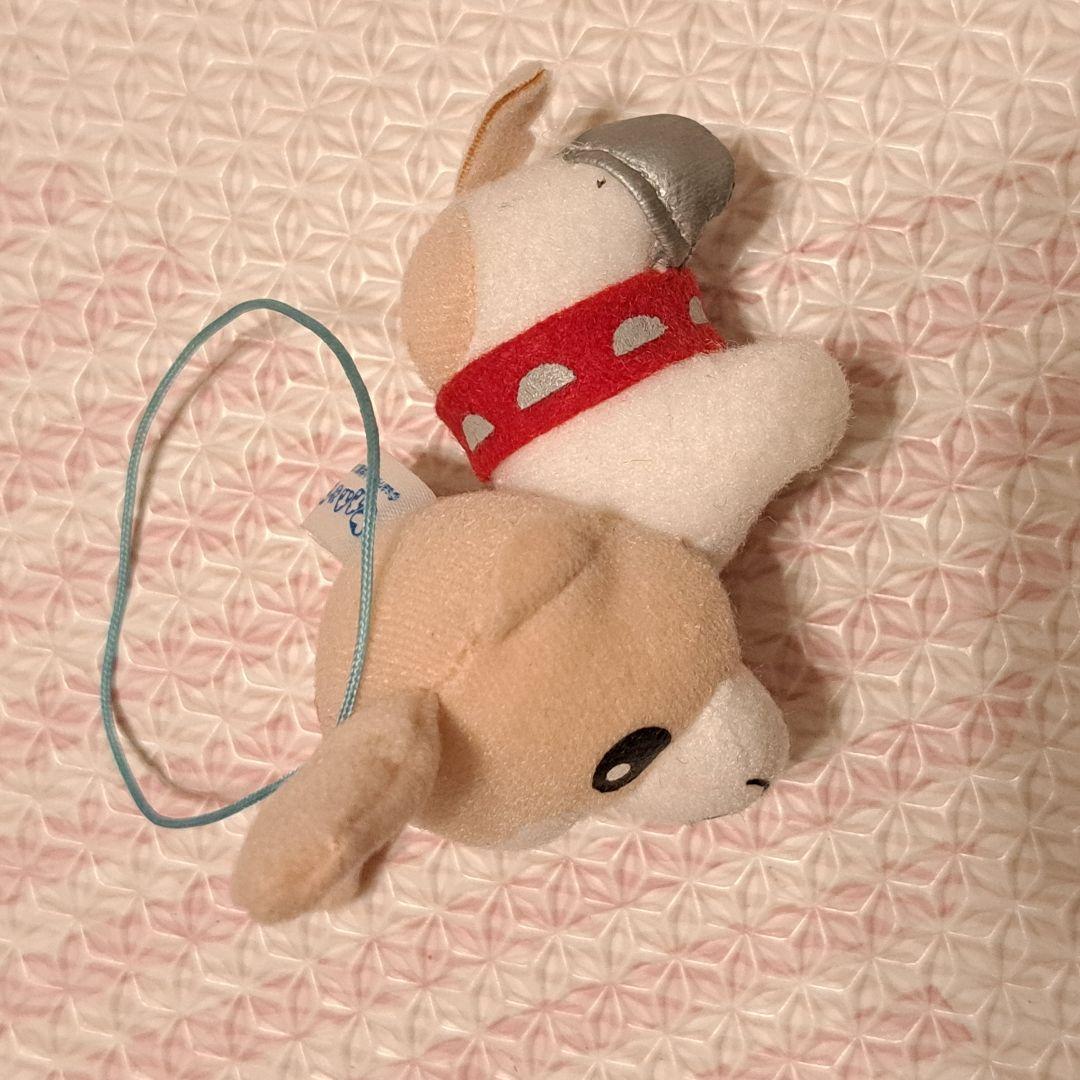 トホホな犬のぬいぐるみマスコットストラップ　チワワ　シュポンコ　激レア