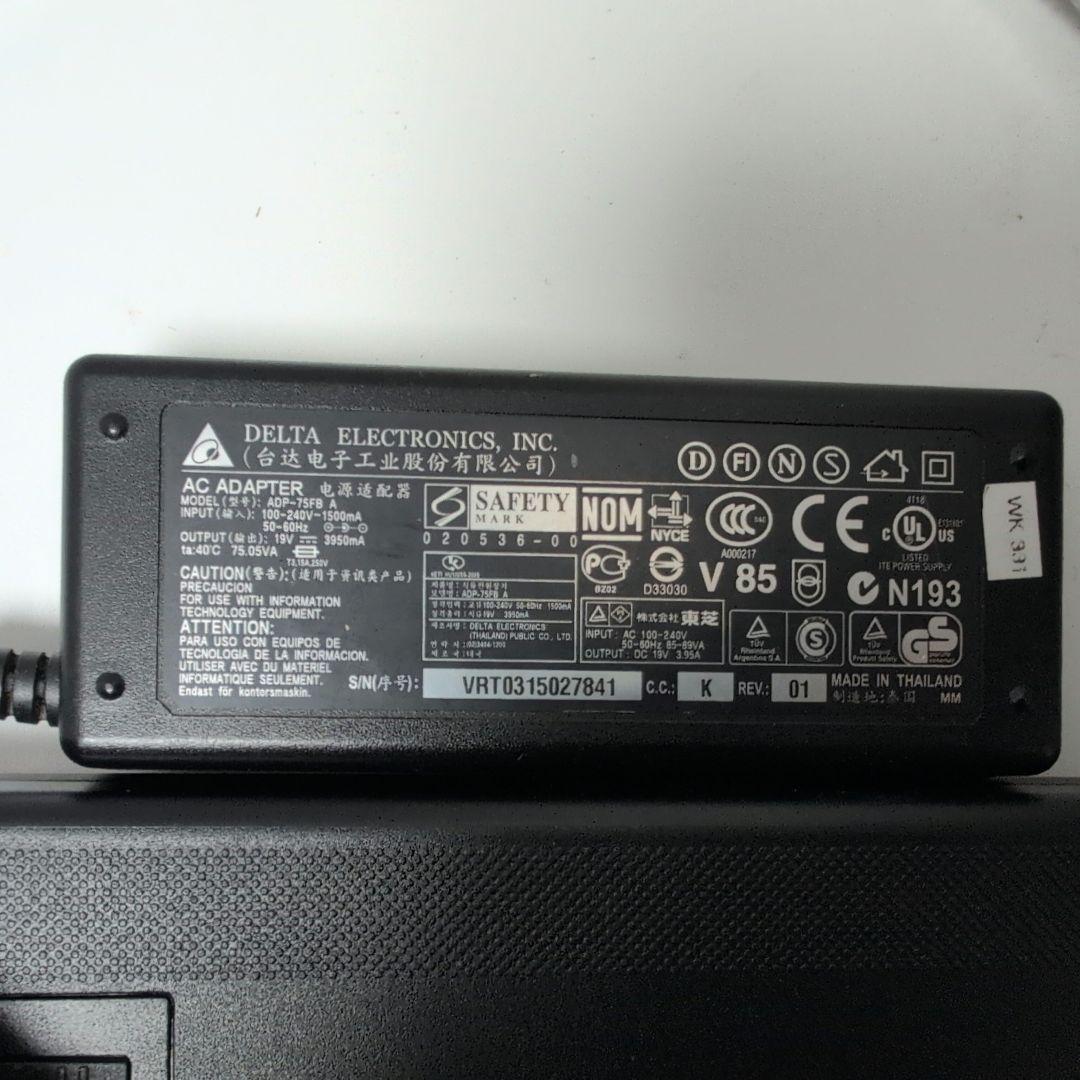 ノートパソコンHDDカメラ付き