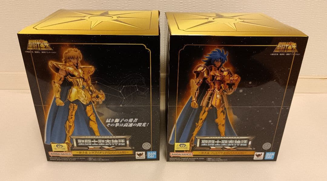 聖闘士聖衣神話EX　レオアイオリア＆ジェミニサガ　リバイバル版ノベルティリュック