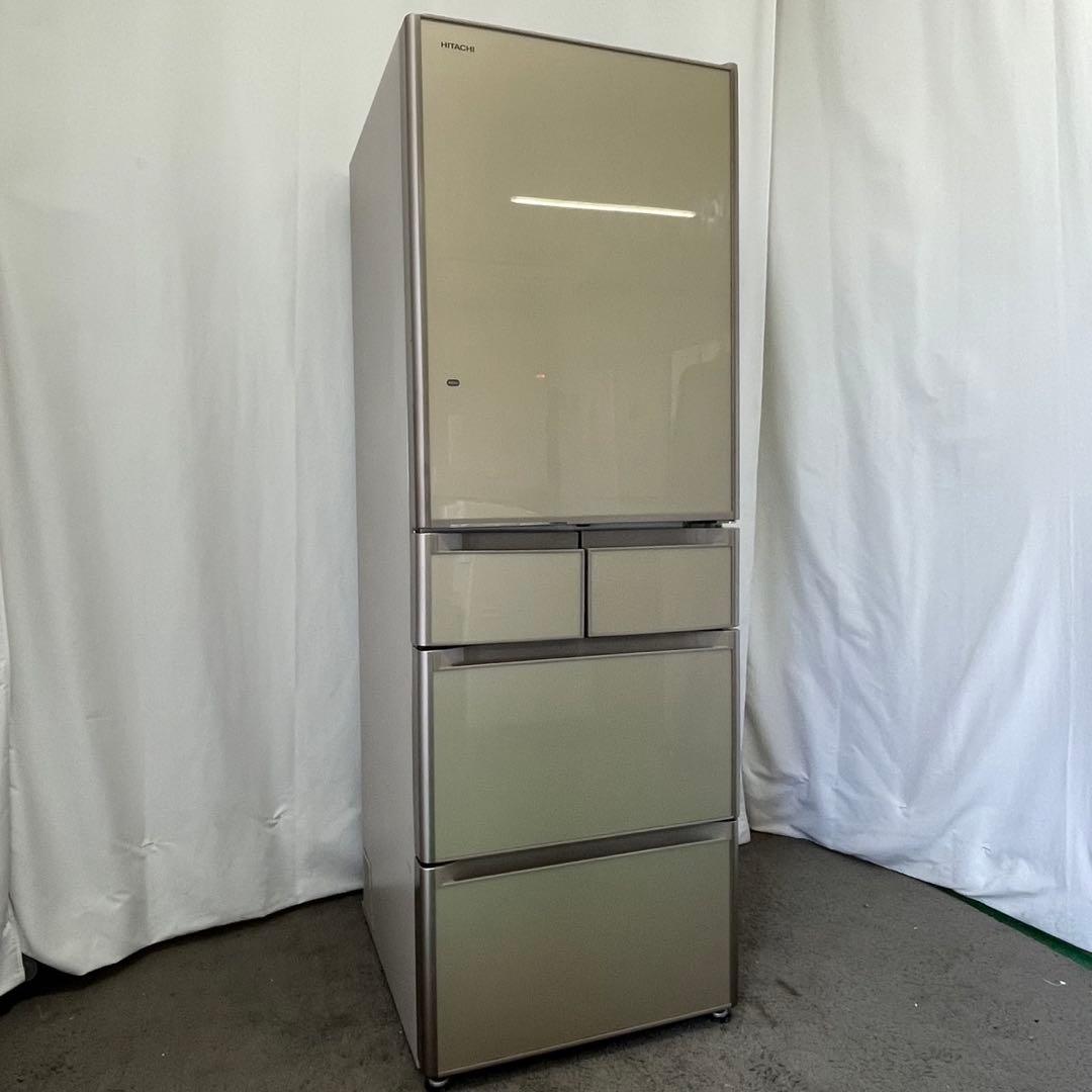 冷蔵庫　500ℓ級　大型　日立　安い　中古　ファミリー　綺麗　設置無料