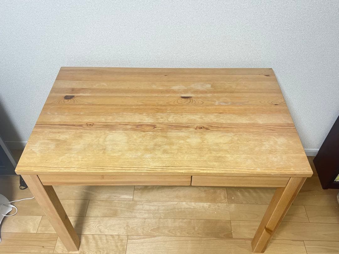 無印良品　廃盤品 木製デスク