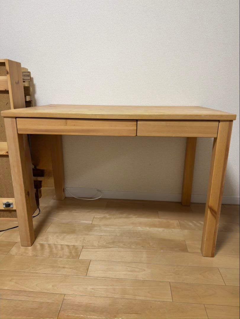 無印良品　廃盤品 木製デスク