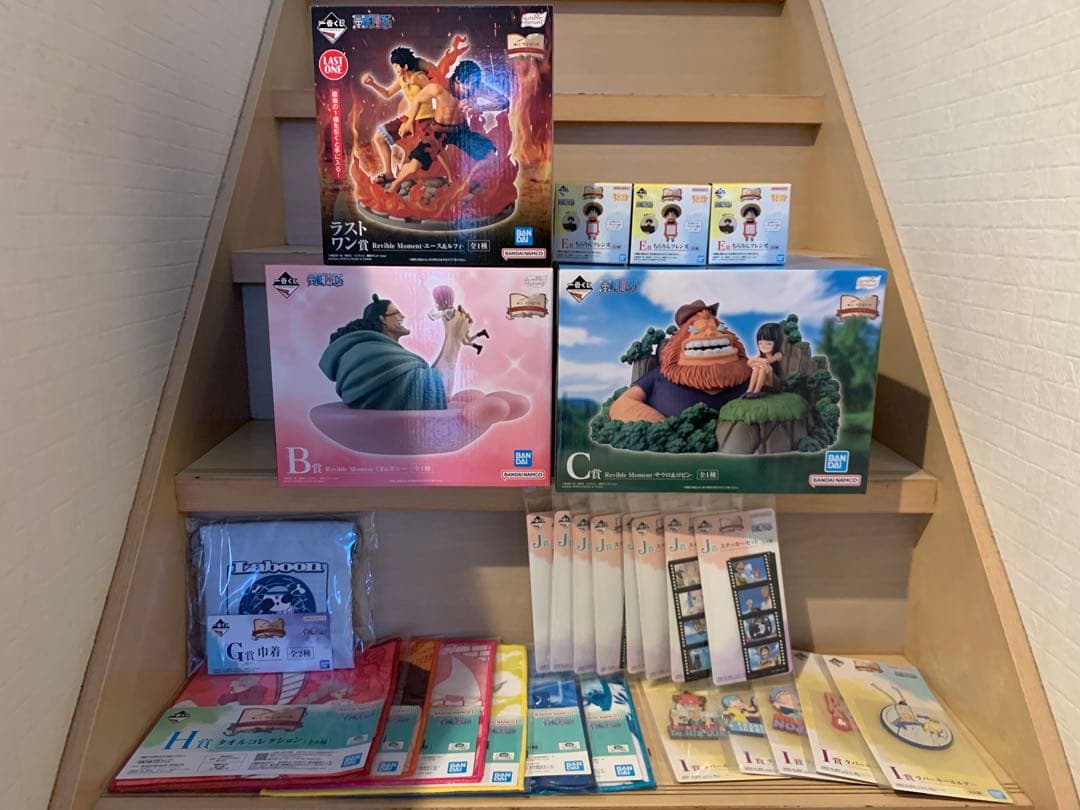 一番くじ　ワンピース　B賞　C賞　ラストワン賞　E賞コンプ　他計26点
