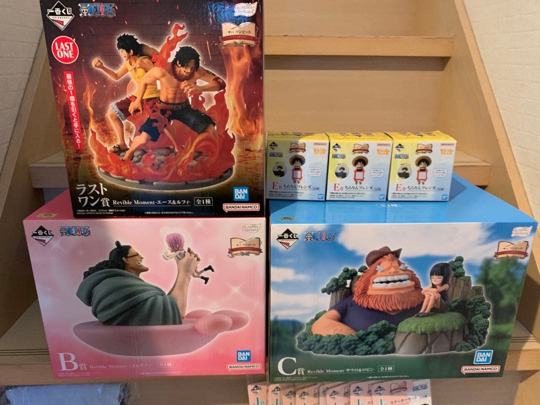 一番くじ　ワンピース　B賞　C賞　ラストワン賞　E賞コンプ　他計26点