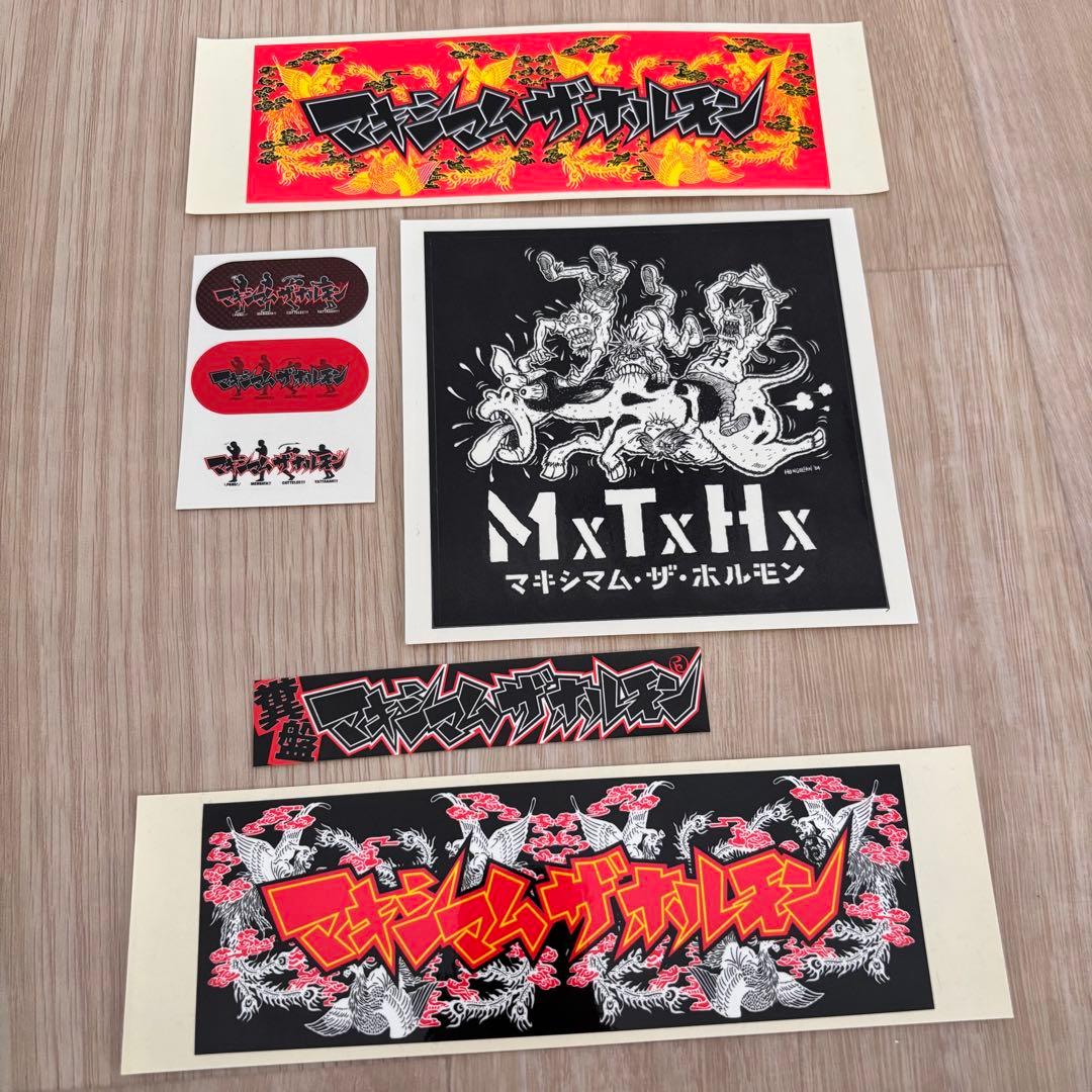 マキシマムザホルモン　ステッカー　バンドステッカー　MxTxHx