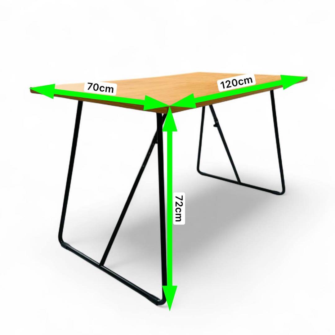 無印良品　木製 折りたたみテーブル 幅120cm オーク材