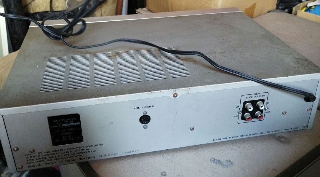 ピクター DDー99 チューナーとカセットデッキ