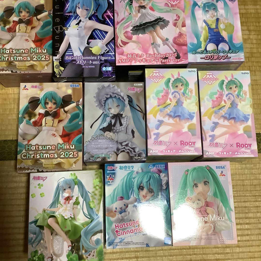 d*3様 初音ミク　アミューズ景品フィギュアまとめ売り⑤