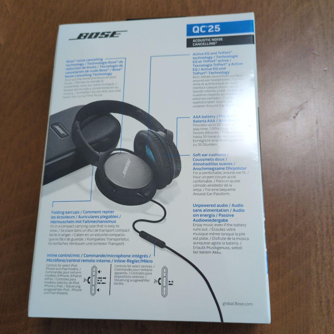 【取り置き】【未開封】Bose QuietComfort 25　ヘッドフォン