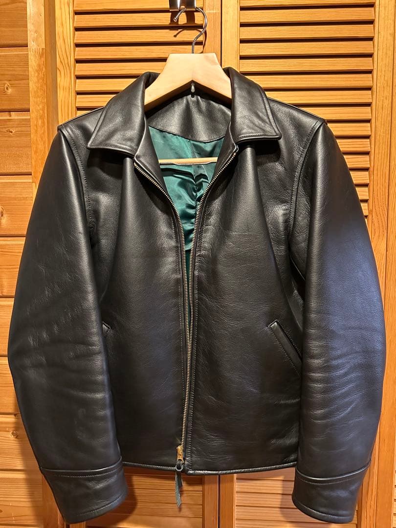 ※大幅値下※児島ジーンズ25周年記念限定本革シングルライダースジャケット