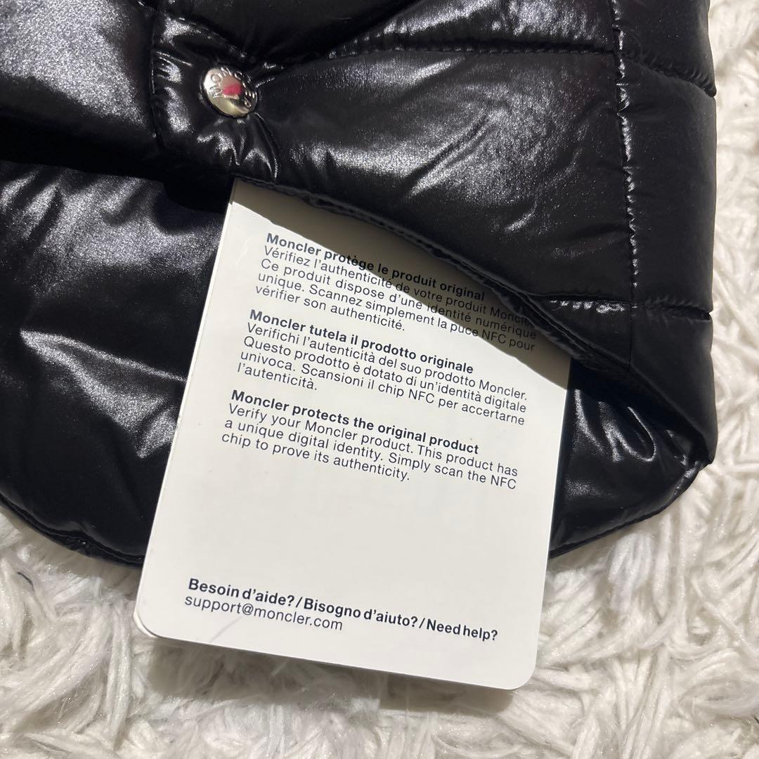 MONCLER & Poldo 犬服 ダウンジャケット 黒