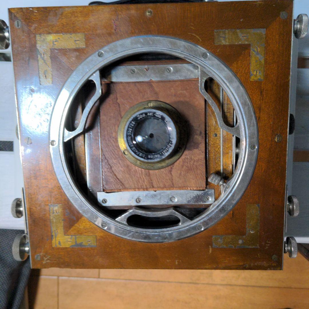 昭和レトロか？大正レトロか？超骨董品！木製蛇腹カメラ