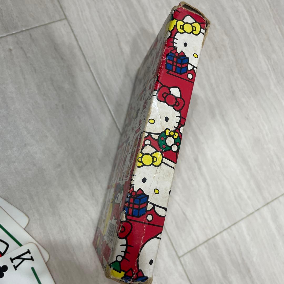 【超レア】ハローキティ クリスマス ビッグトランプ