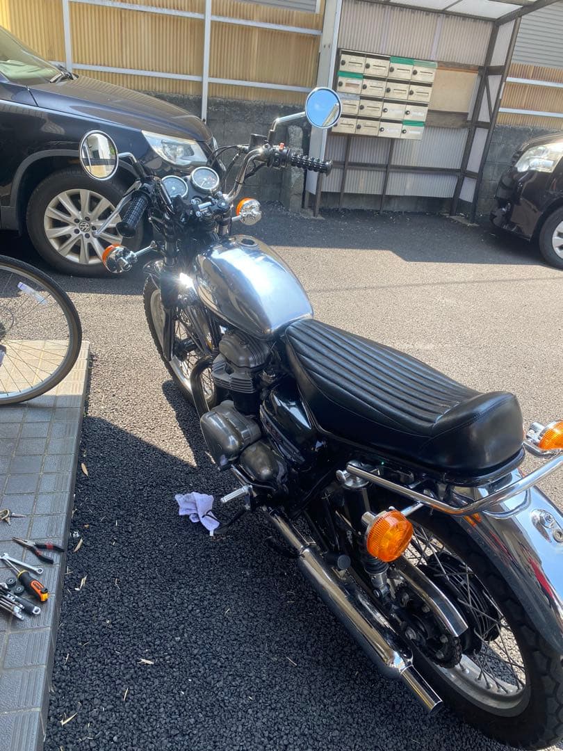 w650 400 用　アルミタンク　新品
