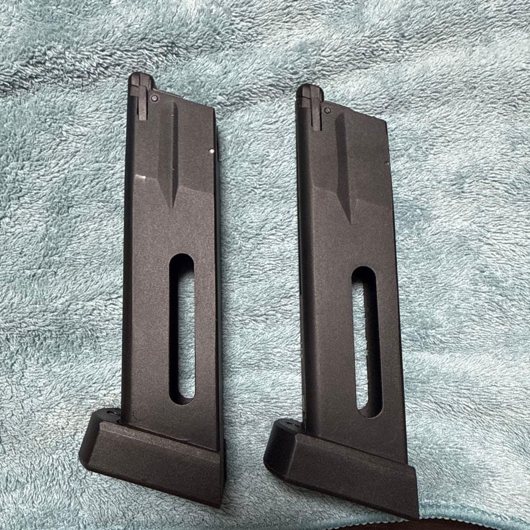 Cz75 2nd version CO2ブローバック カーボネイト