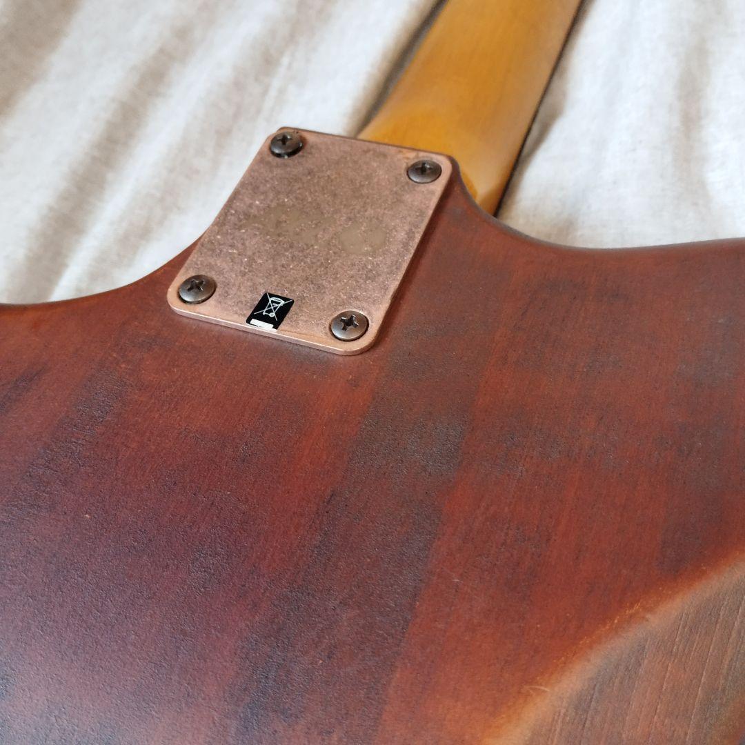 AXL guitars AZ820 6弦周りヘッド割れ修理　アルニコP90