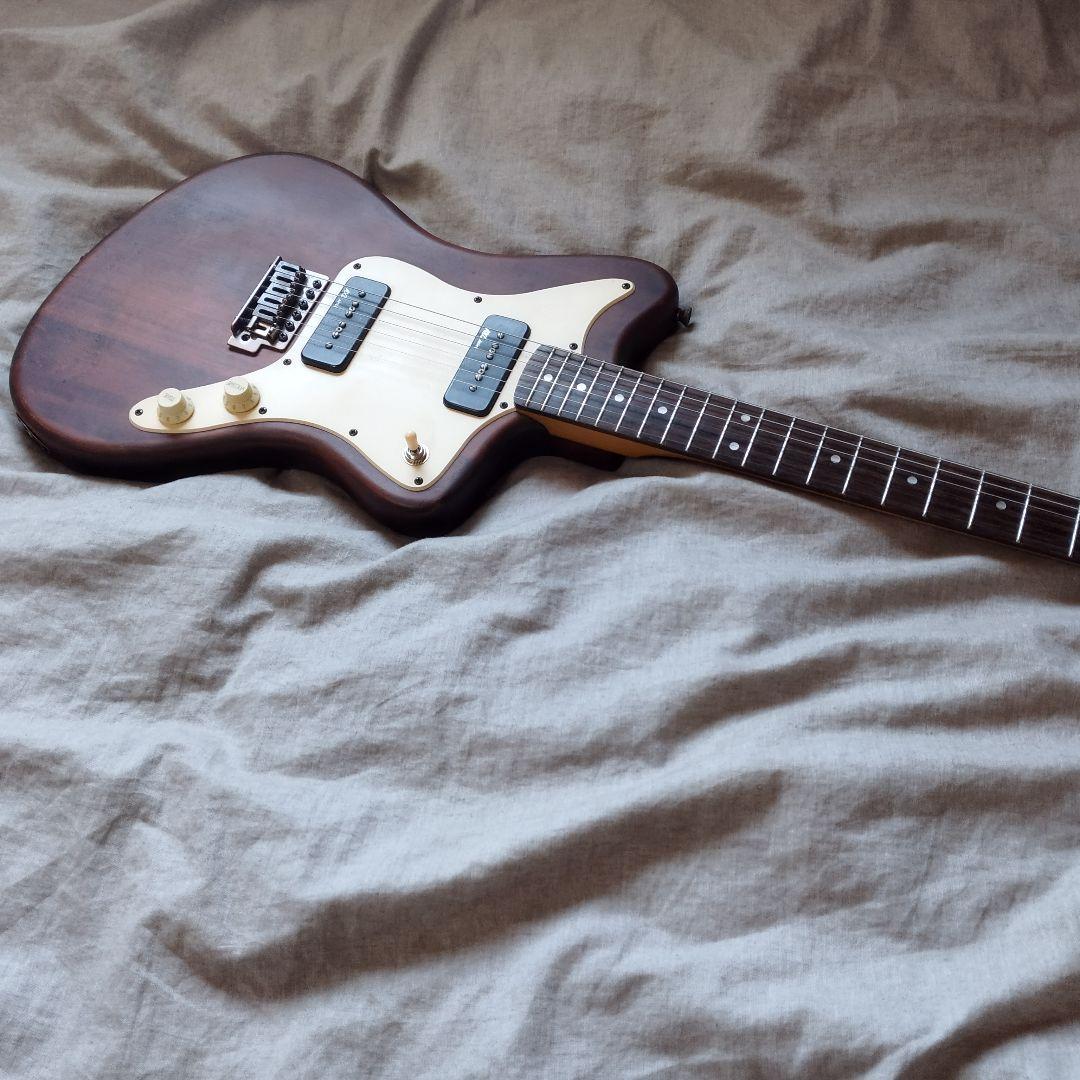 AXL guitars AZ820 6弦周りヘッド割れ修理　アルニコP90