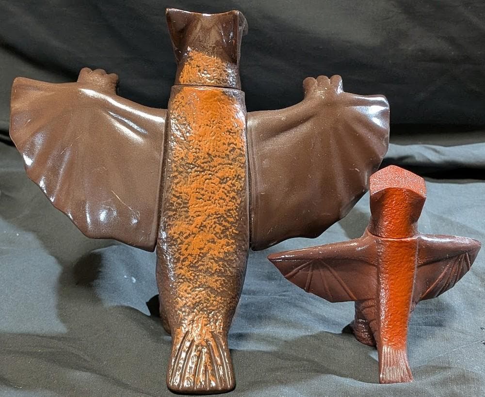 ギャオス 昭和ガメラ対戦怪獣（日東復刻）スタンダード＆ミドル ソフビフィギュア