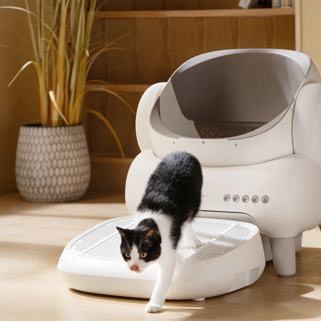 ふじ☆ neakasa ネアカサ M1 純正ステップ付！猫砂マット＆ゴミ袋