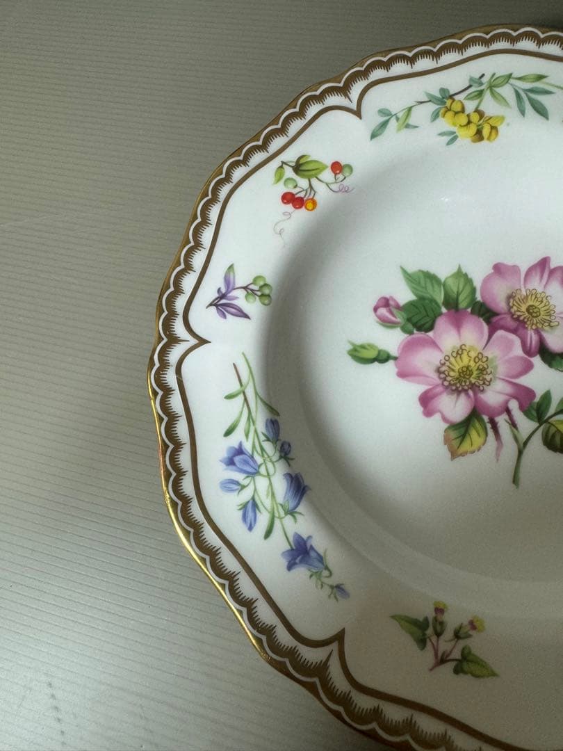 2353 英国製　ロイヤルウースター　【Sandringham】ディナープレート