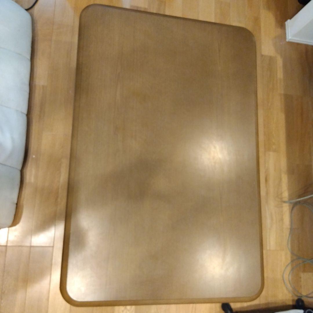 引取り可能☆タンスのゲン こたつテーブル 速暖2秒 120×80cm ハロゲン