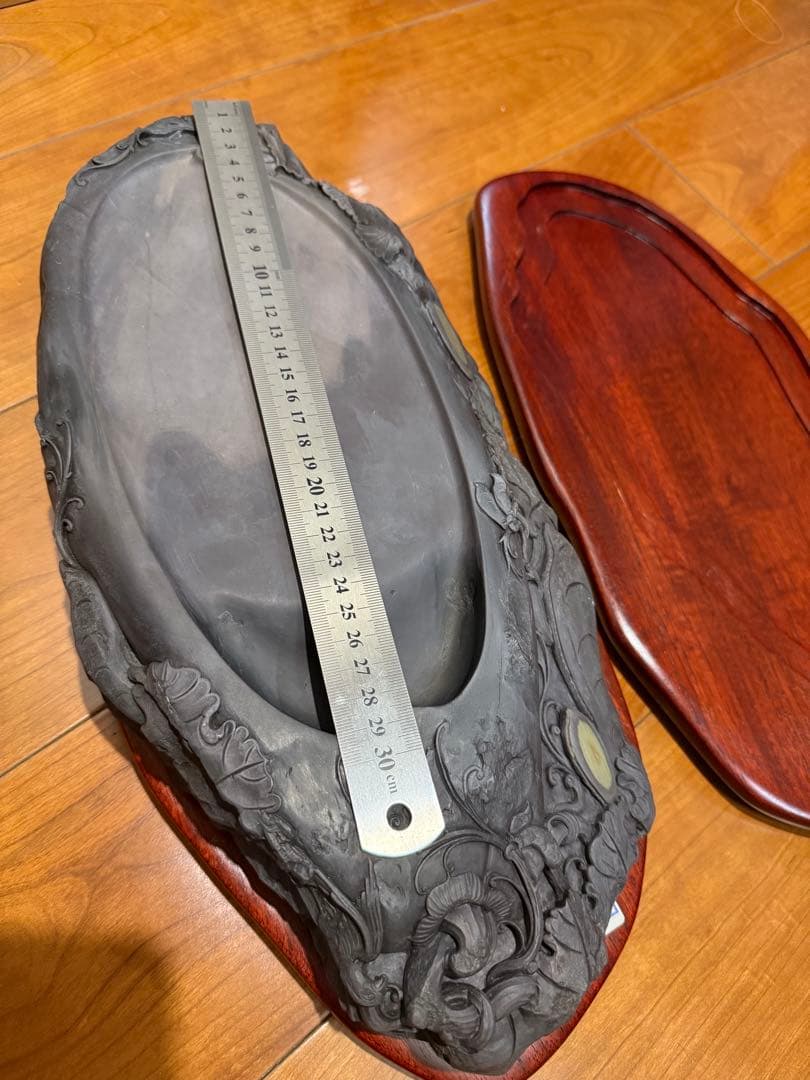 「硯眼 端渓硯 両面」