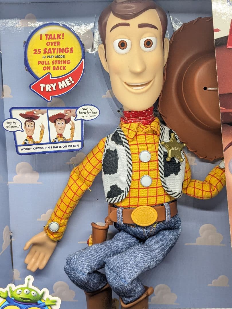 トイストーリー ウッディー フィギュア thinkway 20th Woody