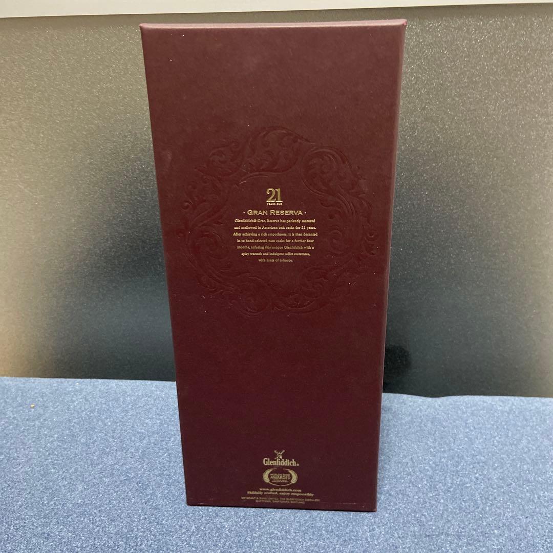 グレンフィディック21年 グランレゼルヴァ 旧ボトル 新品未開封