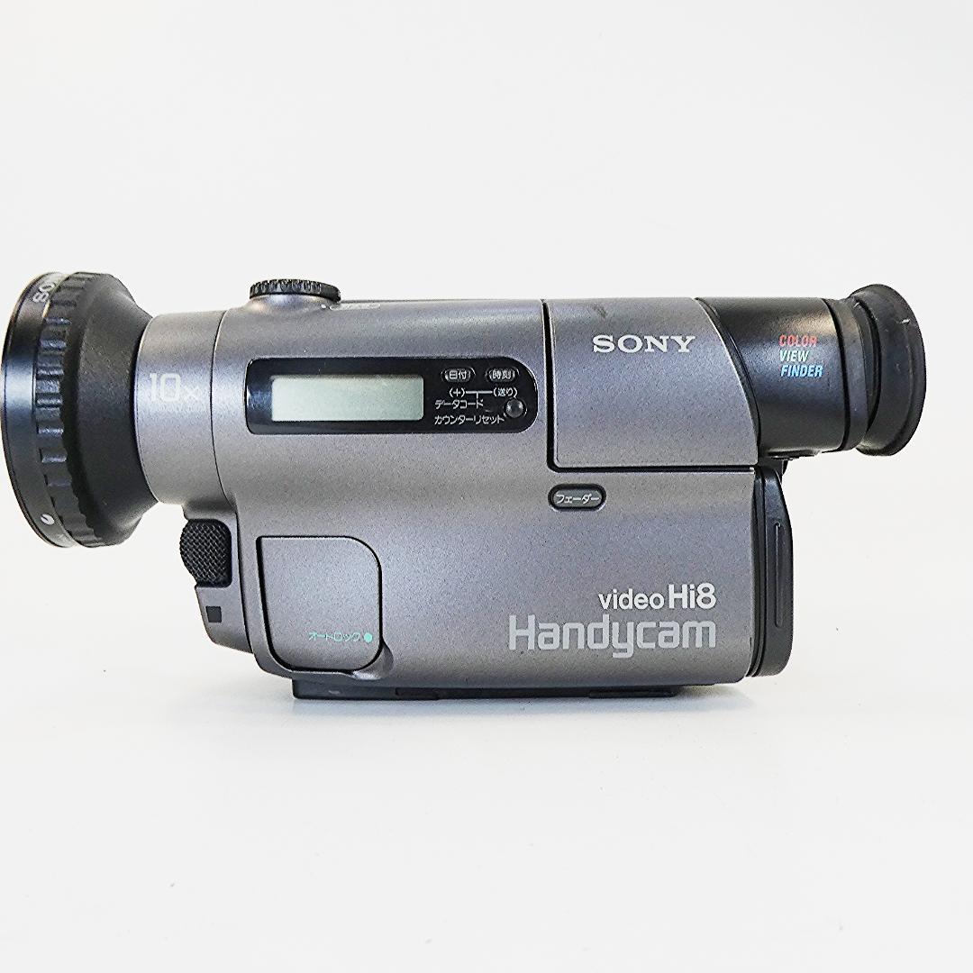 美品・動作良好 Hi8ソニー CCD-TR3　8ミリビデオカメラ DVD化に最適
