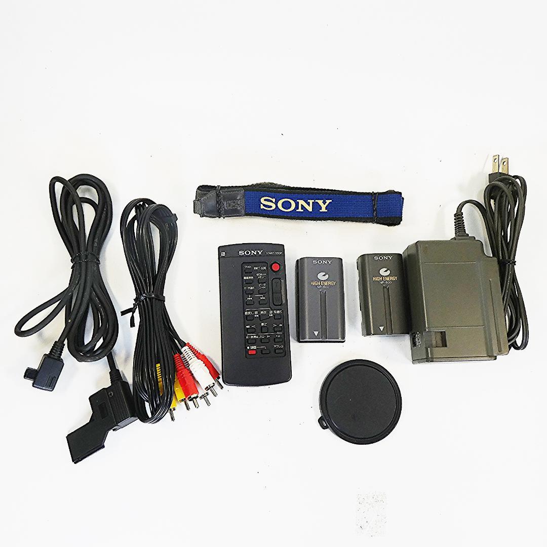 美品・動作良好 Hi8ソニー CCD-TR3　8ミリビデオカメラ DVD化に最適