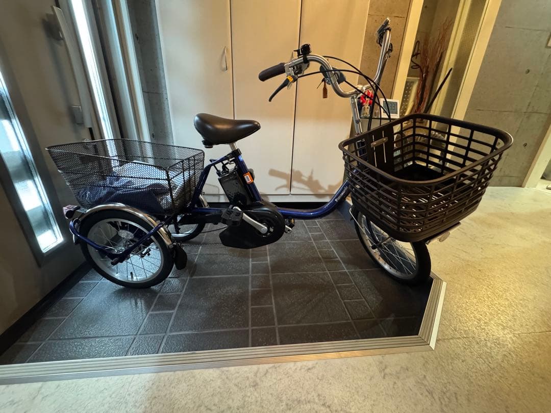 電動アシスト三輪自転車 パナソニック ビビライフ BE-FU831V