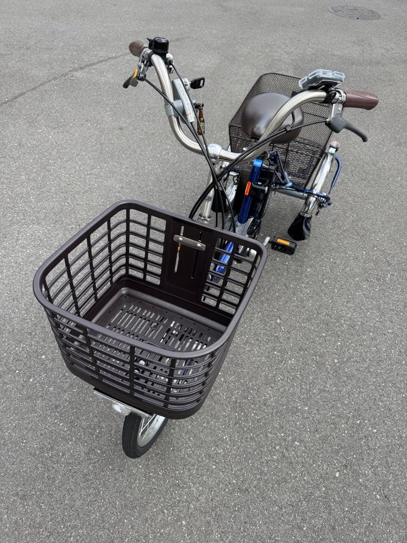 電動アシスト三輪自転車 パナソニック ビビライフ BE-FU831V