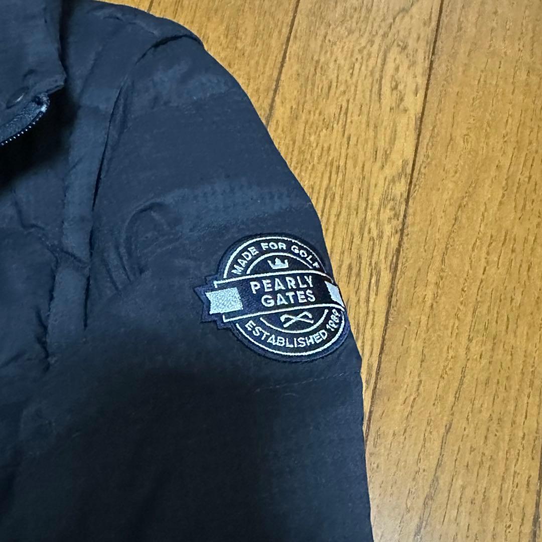 【ほぼ新品同様】パーリーゲイツ　ダウンジャケット　ブラック サイズ1