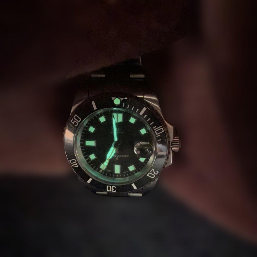 a*a様 カスタム　MOD nh35自動巻きダイバーズウォッチ
