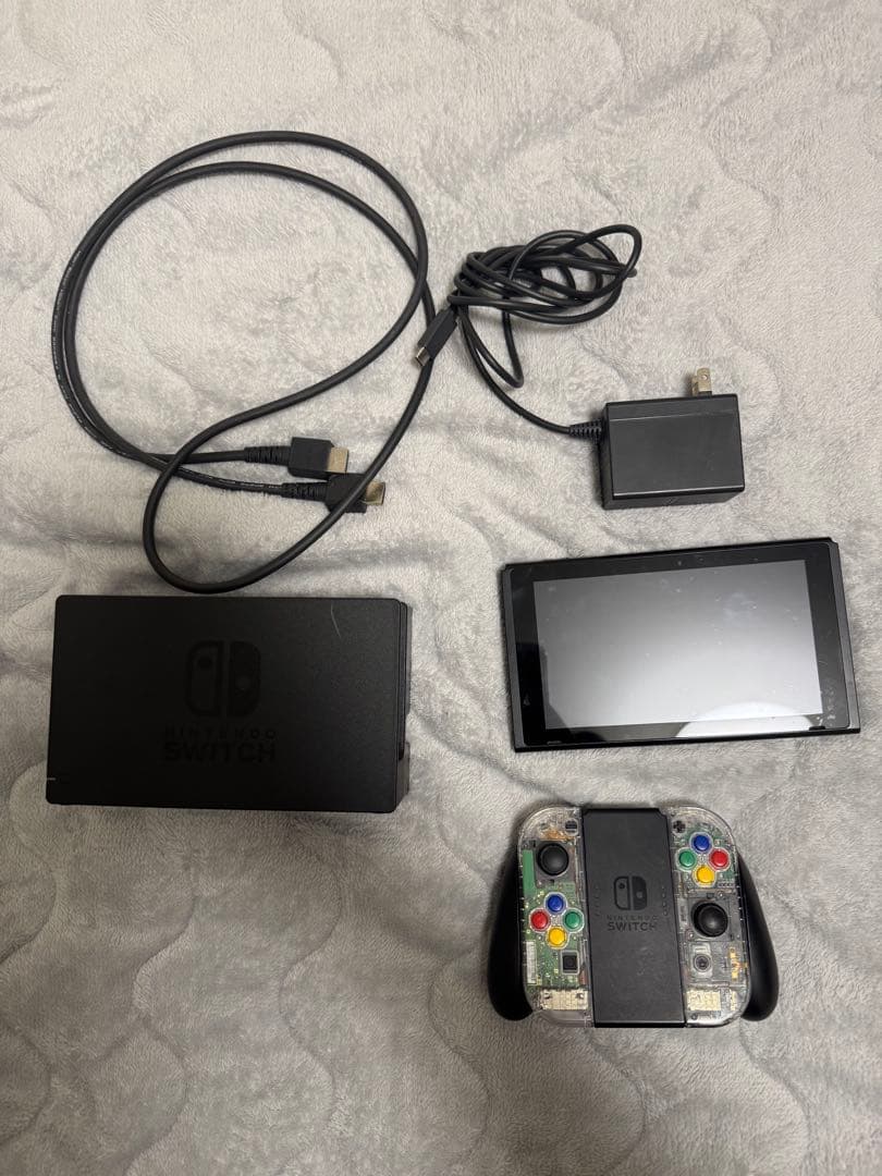 Nintendo Switch 本体 カラフルJoy-Con 一部ジャンク