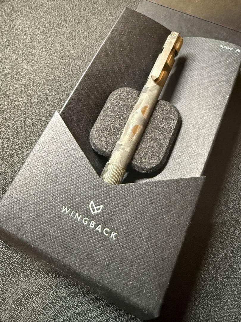 WINGBACK JOURNEYMAN チタンボールペン 限定版