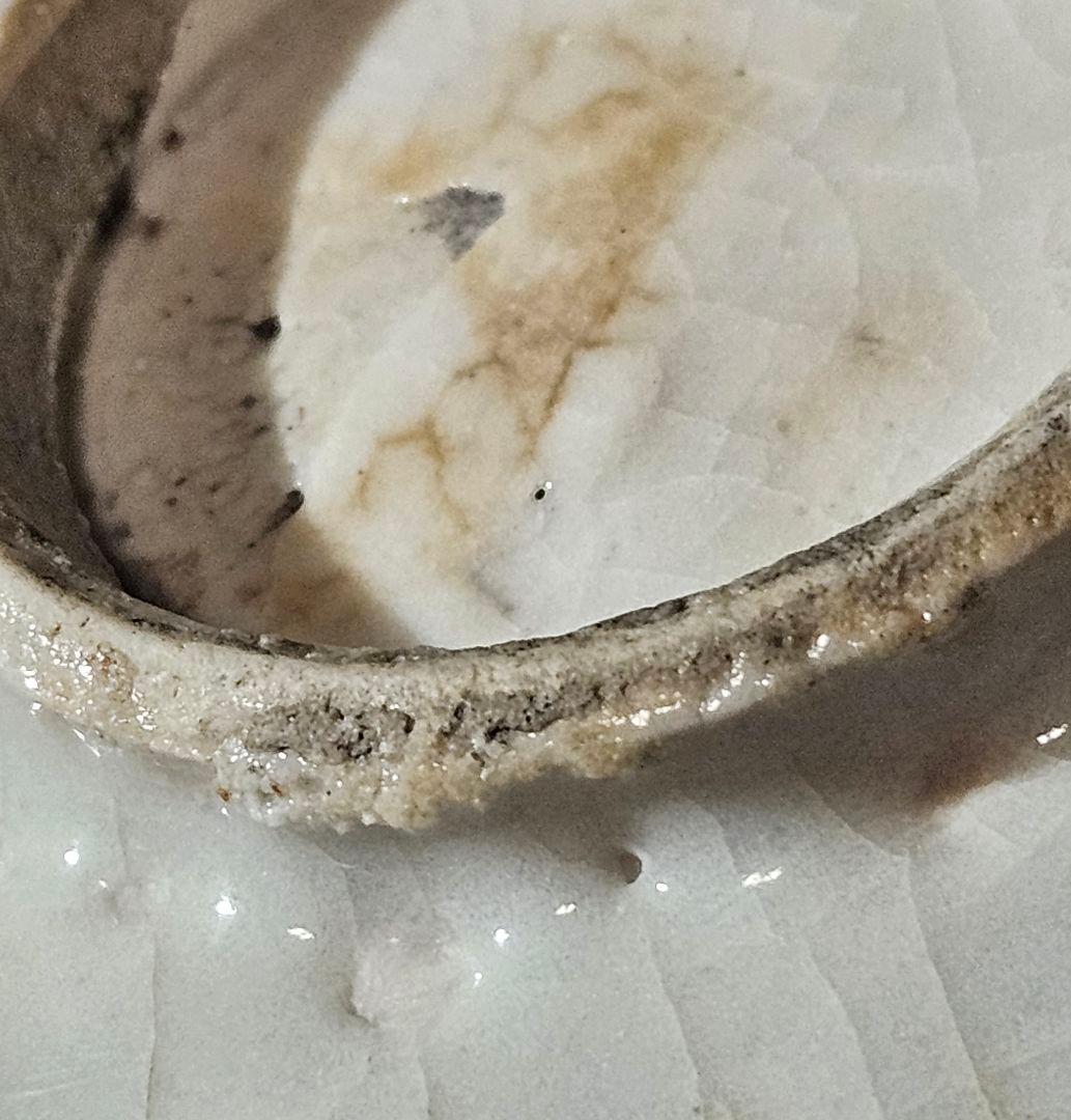 中国古美術　中国古陶磁器　明朝明代末期　古赤絵　天啓赤絵『魁』字　花図　茶碗　鉢