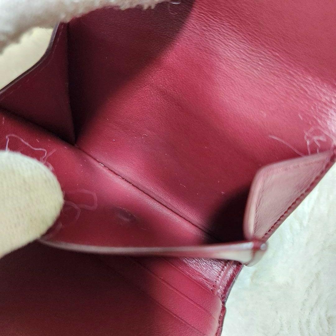 ✨未使用級　正規品✨セリーヌ　三つ折り　トリオンフ　スモールウォレット　レザー