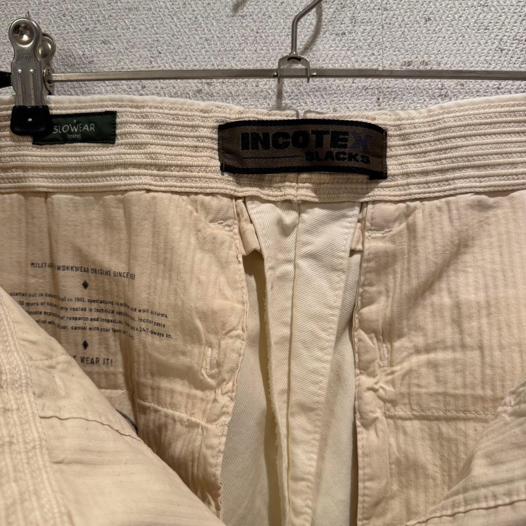 【INCOTEX/インコテックス】100型 スリムフィット チノ パンツ 29