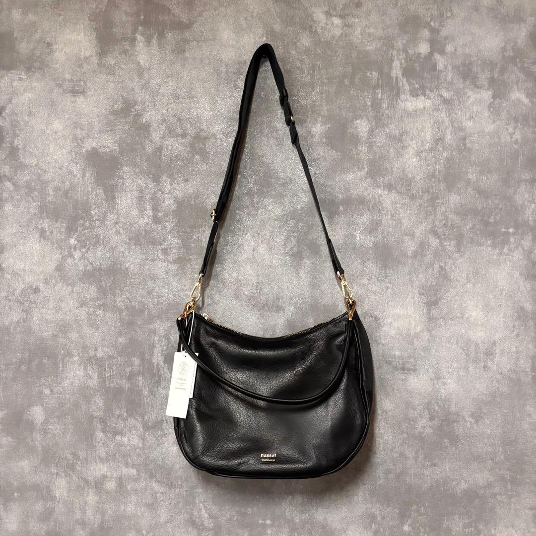 新品 russet ラシット 2way レザー ショルダー バッグ 480g