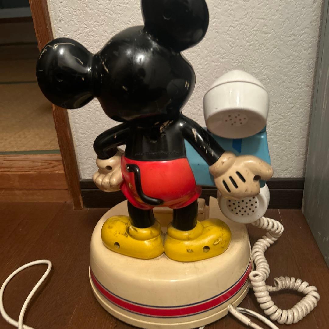 ミッキーマウス レトロ電話
