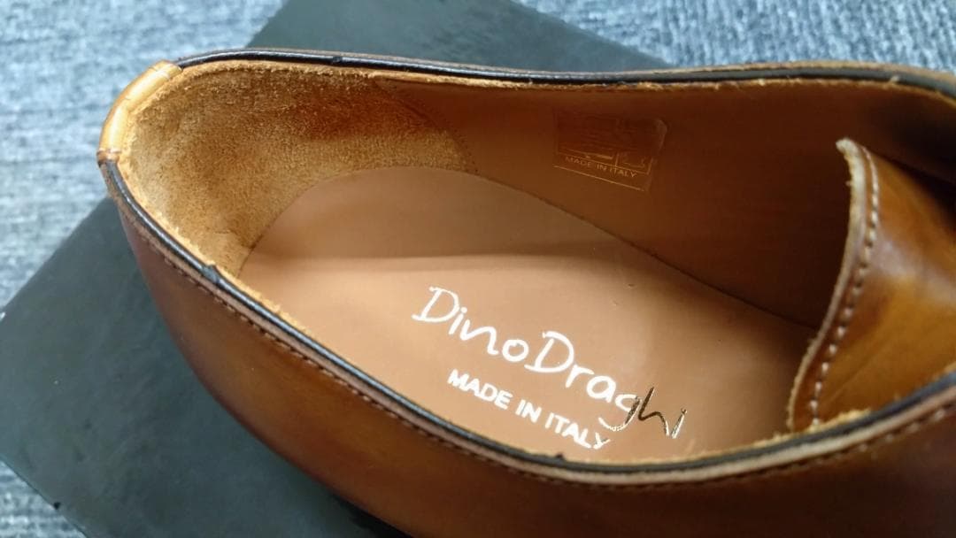 【美品/新品未使用】イタリア製 Dino Draghi (ディーノ ドラーギ)