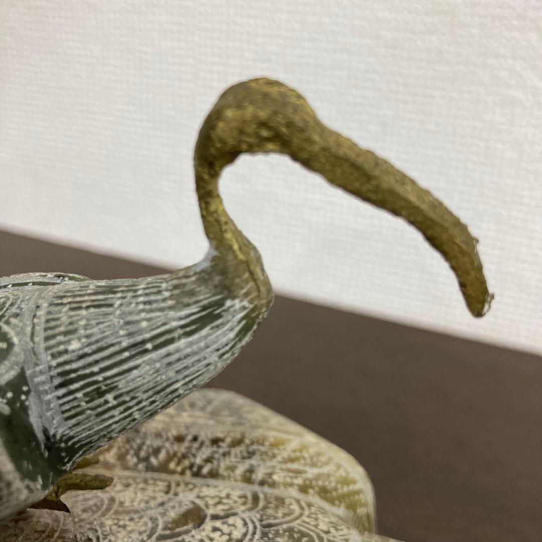 ブロンズ　バード　マチュピチュ　エジプト　南米　アフリカ　工芸品
