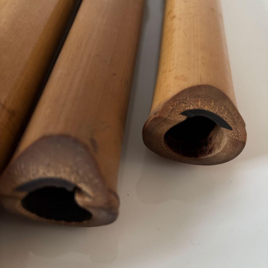 尺八本体 竹製 4本セット